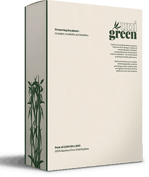 UniGreen Bamboo Napkins - FULL CARTON